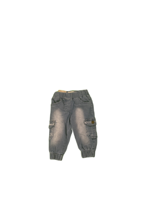 Hose Jeansoptik Civil Kids "Jogger blue" mit Seitentasche blau uni