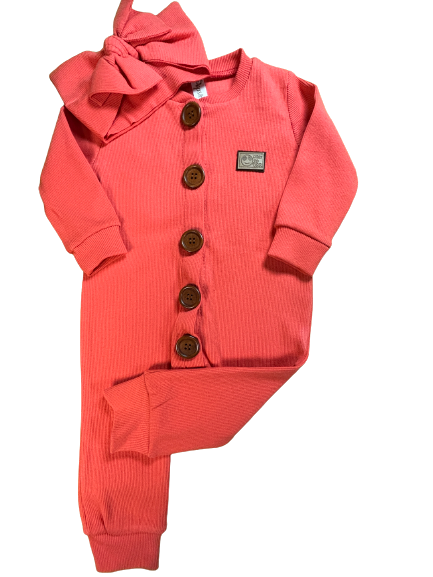 Overall Set Popshop "Basic" rot